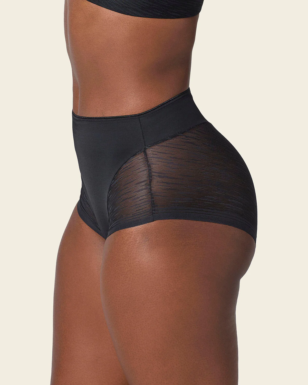High-Waisted Sheer Lace Shaper knicker - Image 25