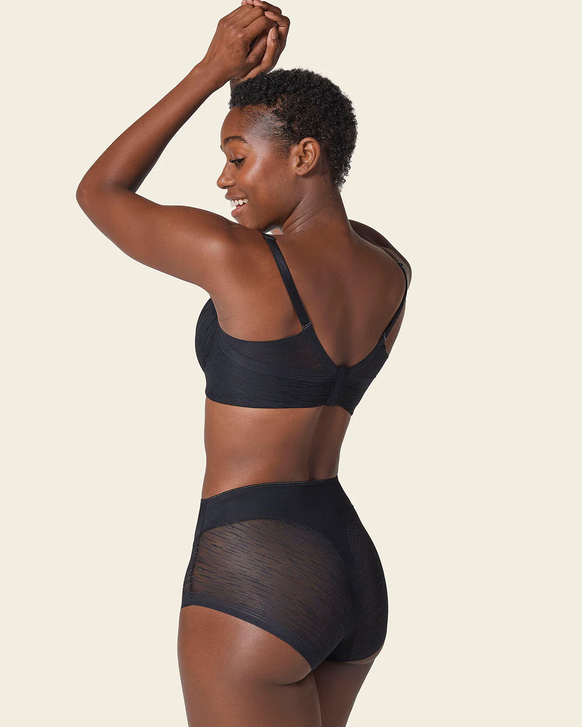 High-Waisted Sheer Lace Shaper knicker - Image 26