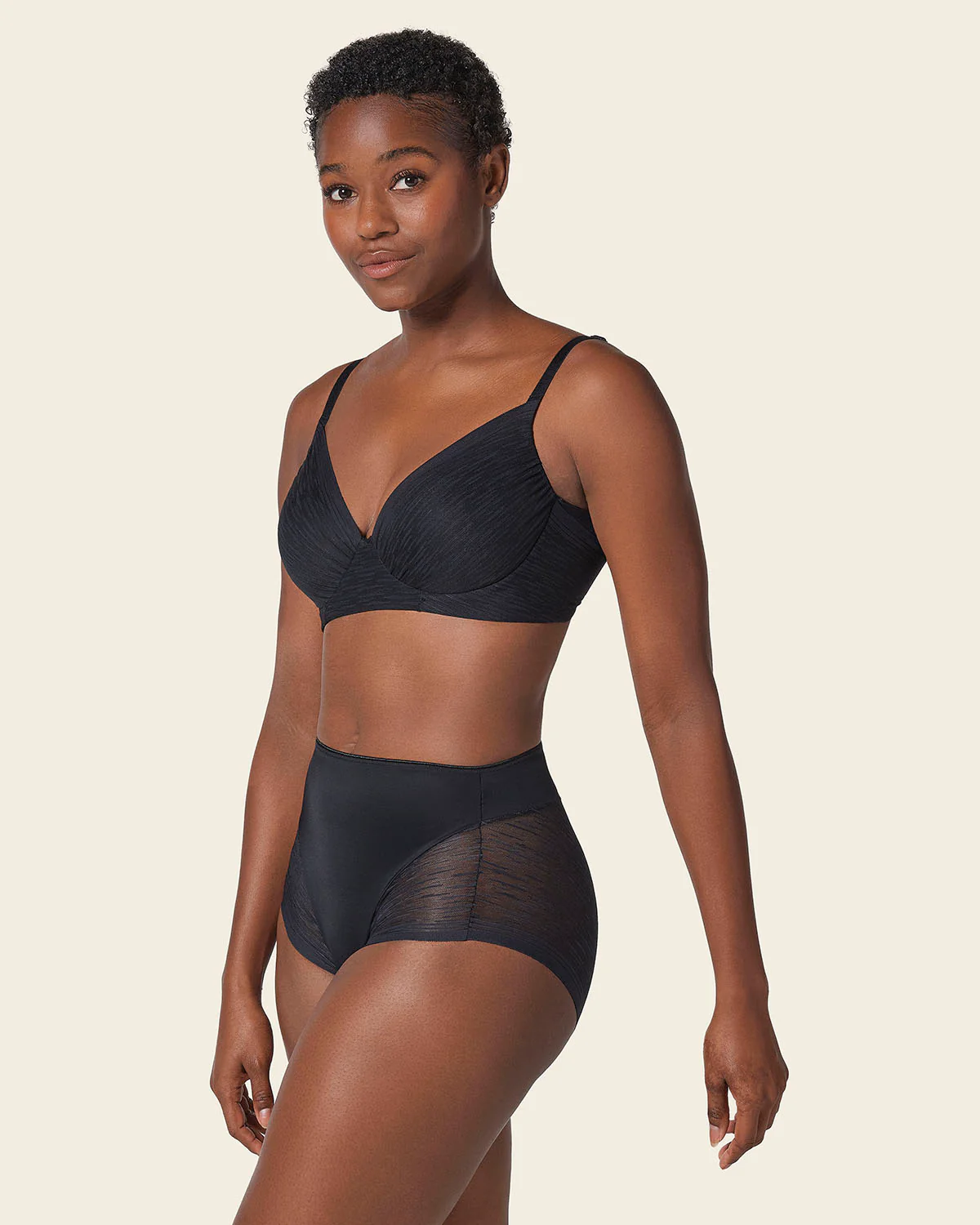 High-Waisted Sheer Lace Shaper knicker - Image 27