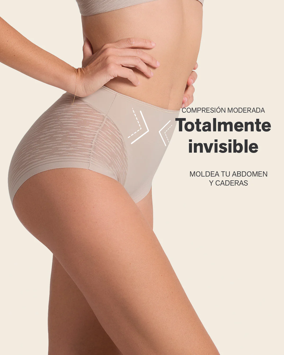 High-Waisted Sheer Lace Shaper knicker - Image 3