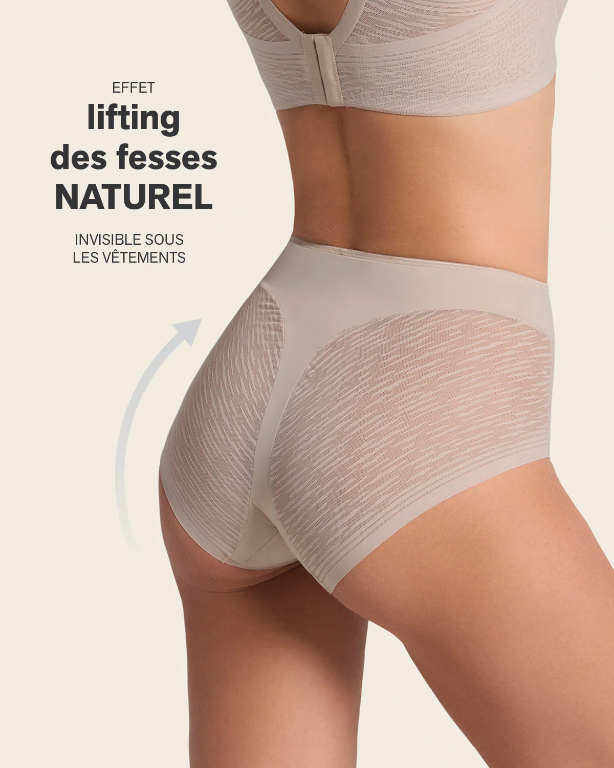 High-Waisted Sheer Lace Shaper knicker - Image 8