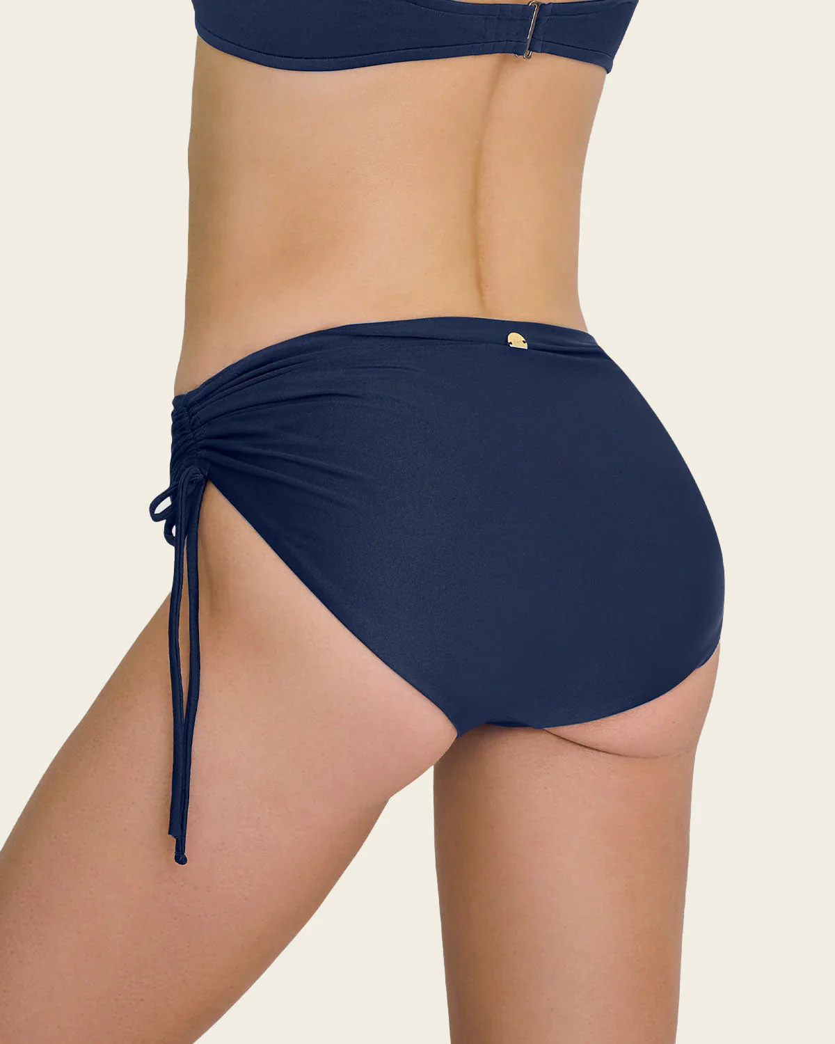 High-Waisted Slimming Bikini Bottom that has Adjustable Sides - Image 2