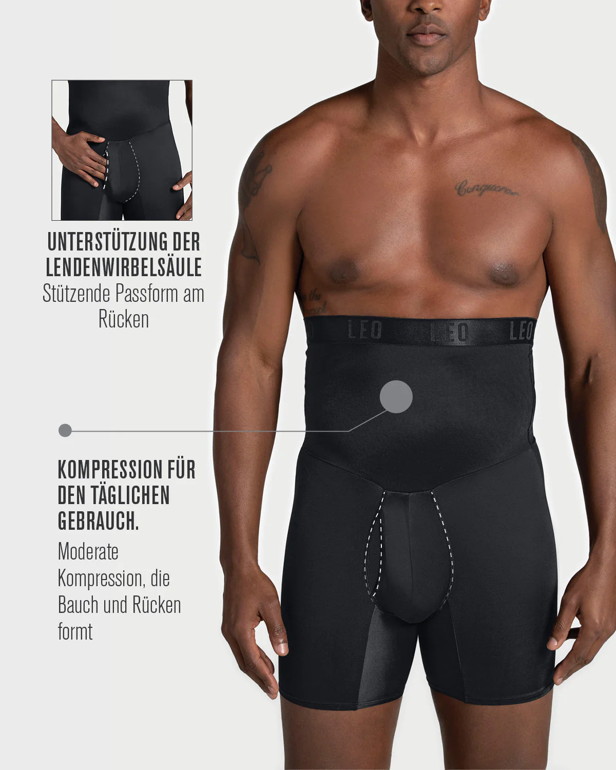 High-waisted stomach shaper boxer brief - Image 6