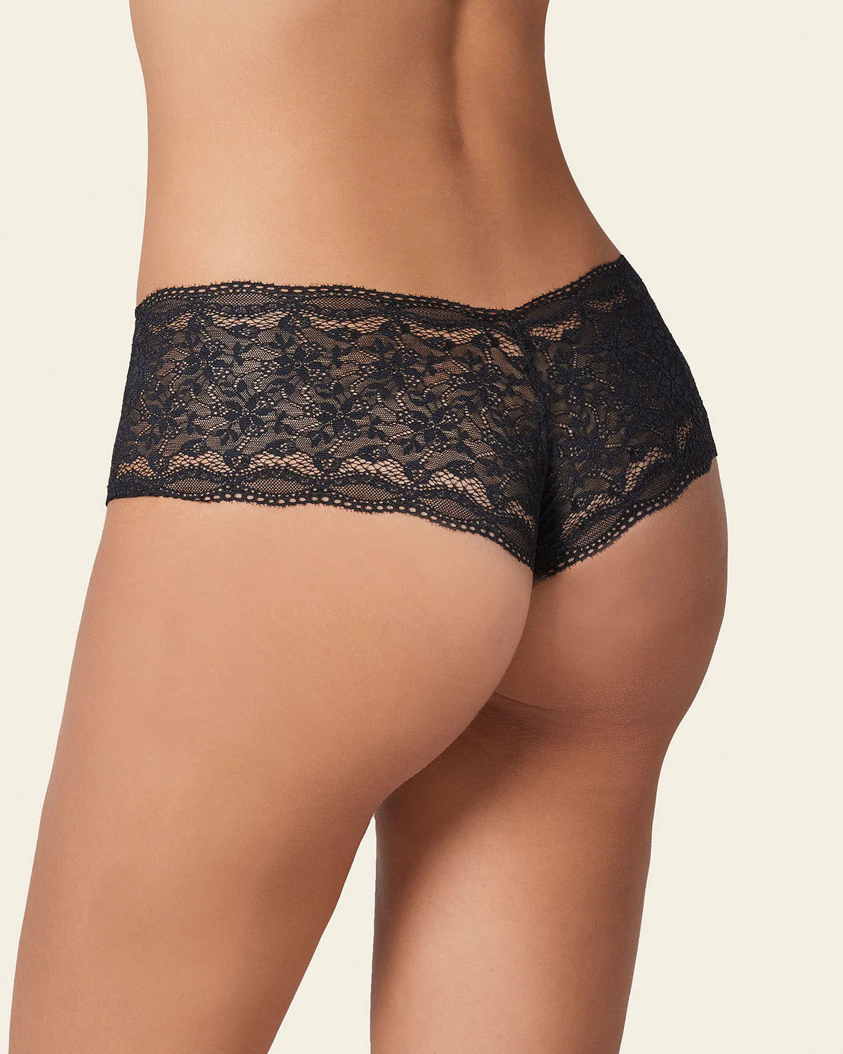 Hiphugger Style Knicker in Modern Lace