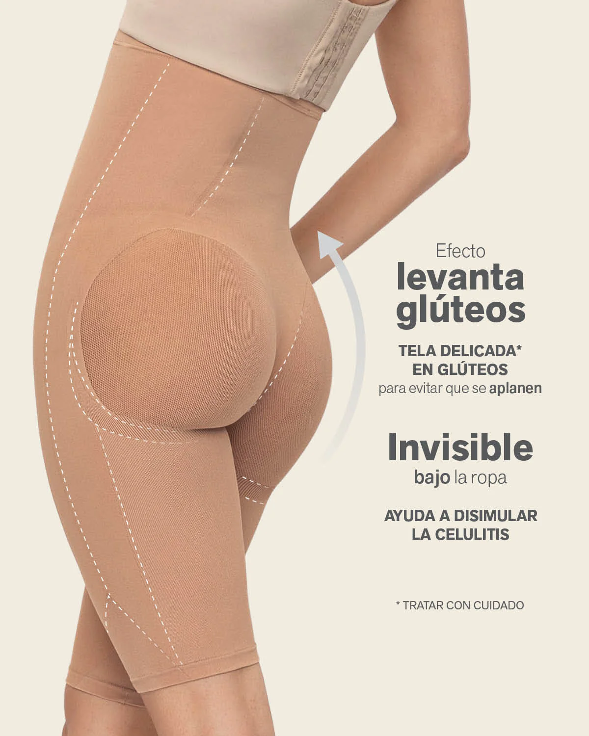 Invisible Extra High-Waisted Shaper Short - Image 10
