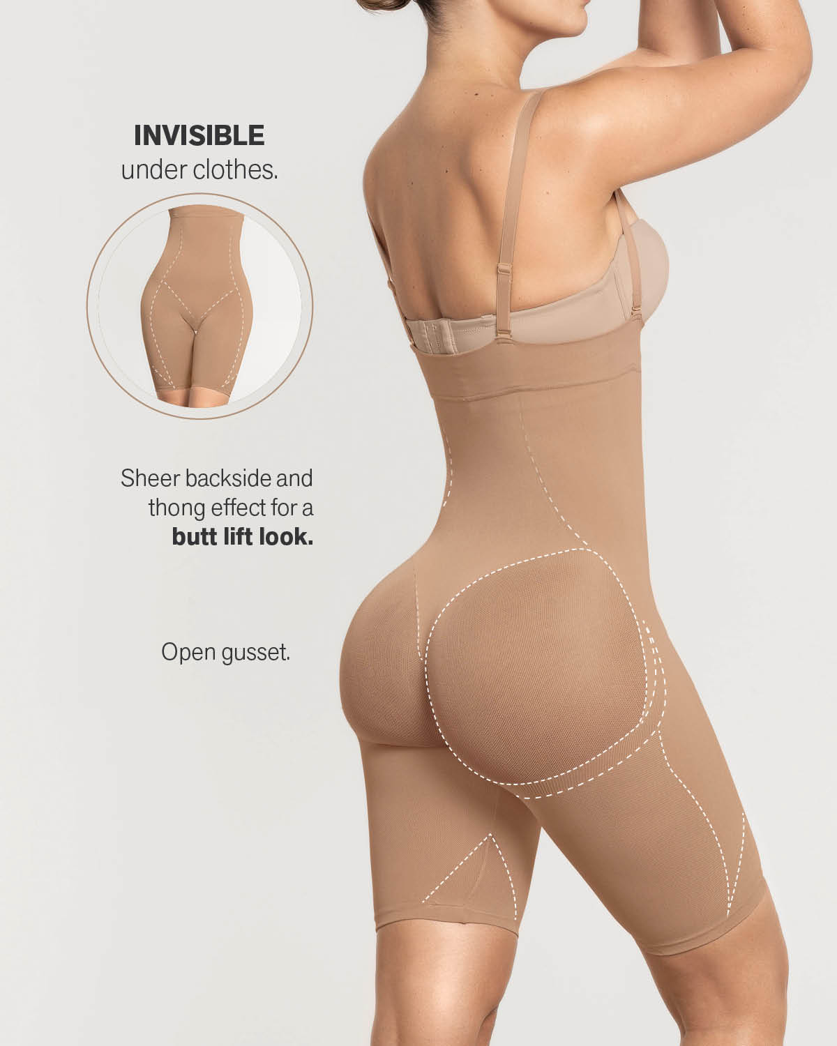 Invisible Extra High-Waisted Shaper Short - Image 13