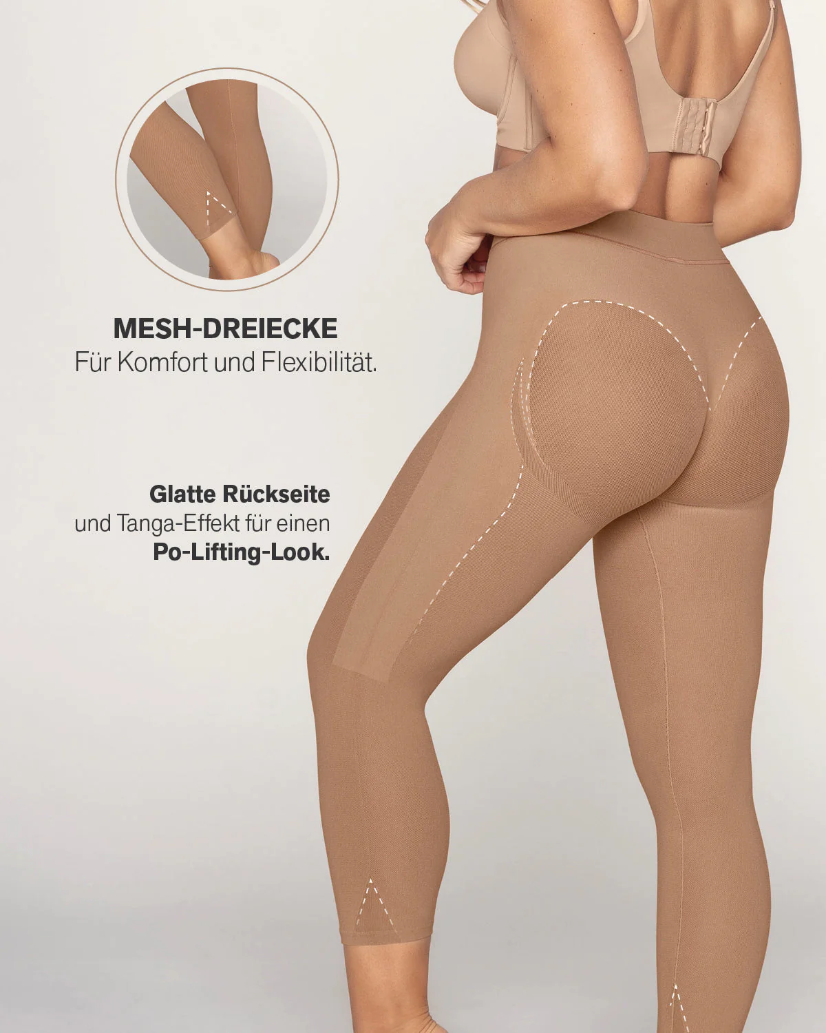 Invisible High-Waisted Capri Shaper - Image 15