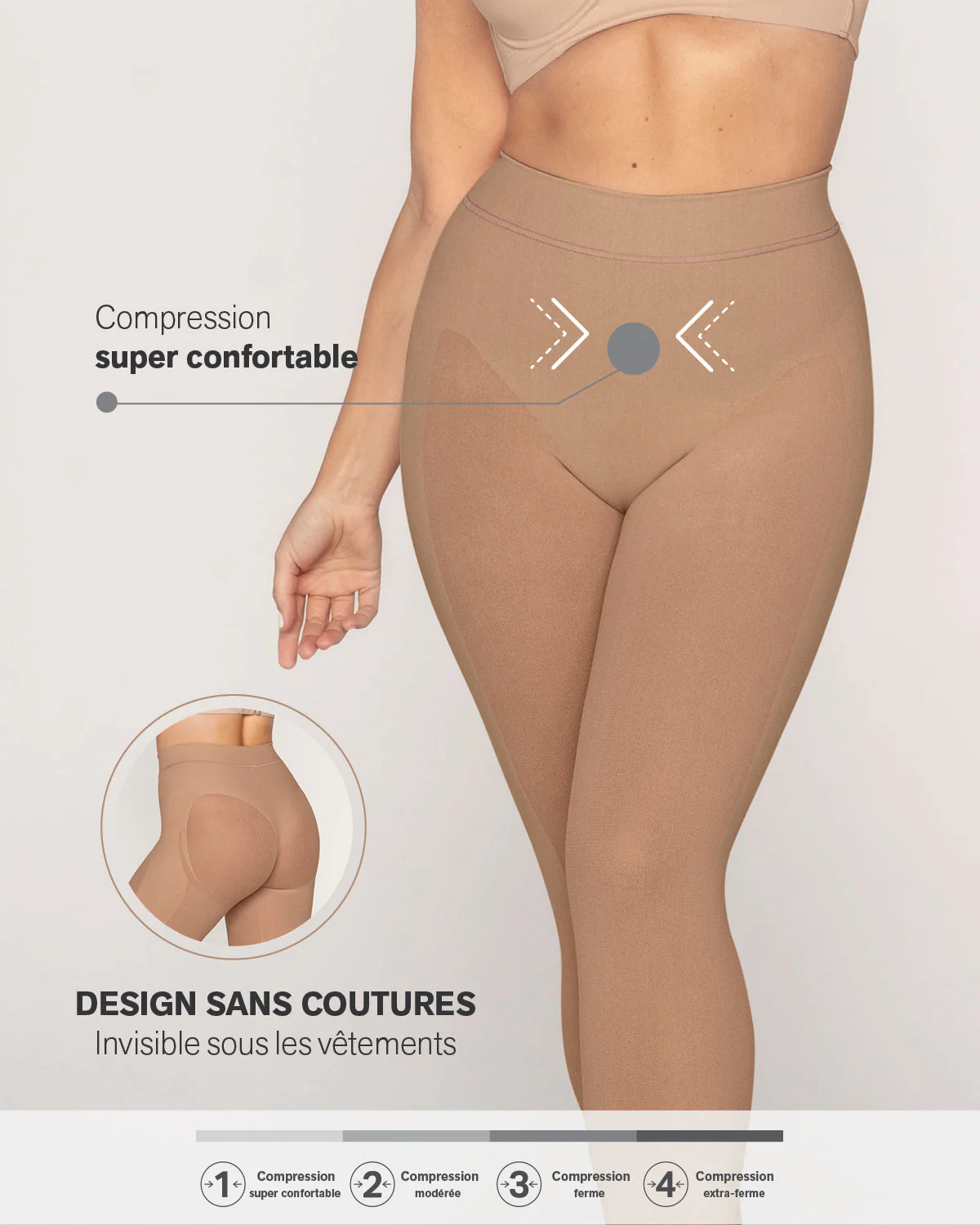 Invisible High-Waisted Capri Shaper - Image 16