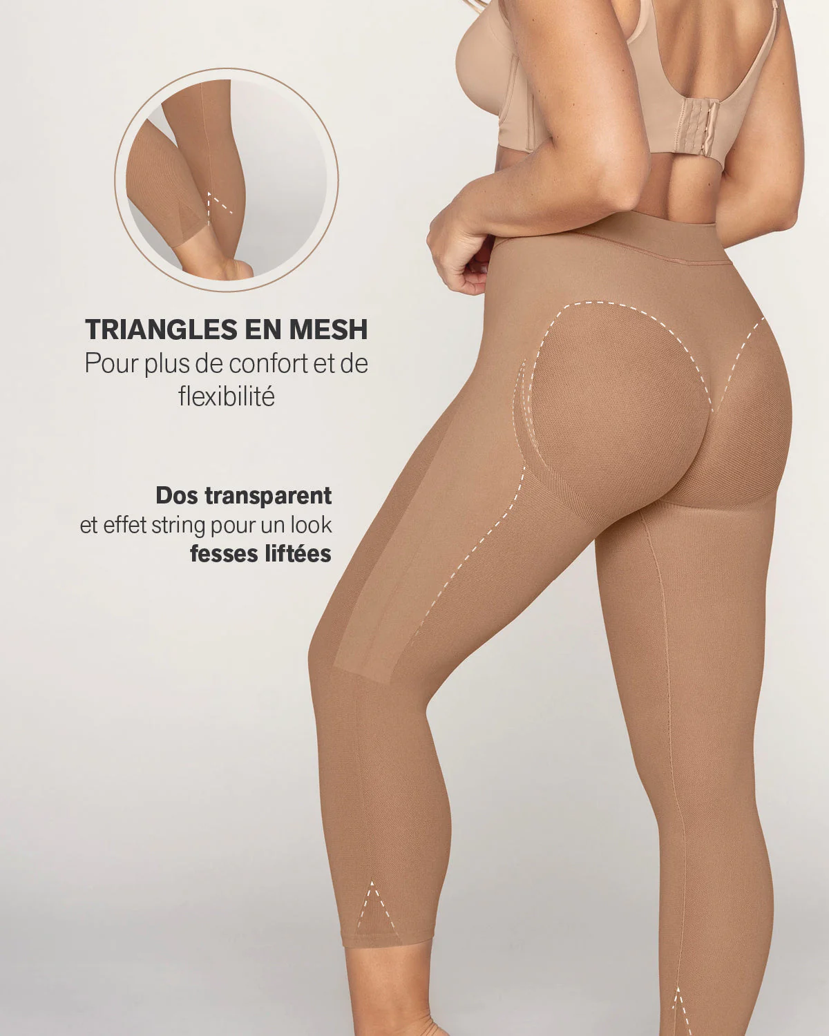 Invisible High-Waisted Capri Shaper - Image 17