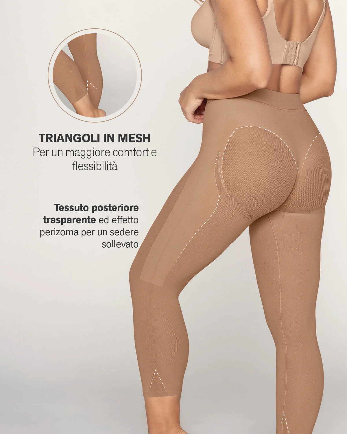 Invisible High-Waisted Capri Shaper - Image 19