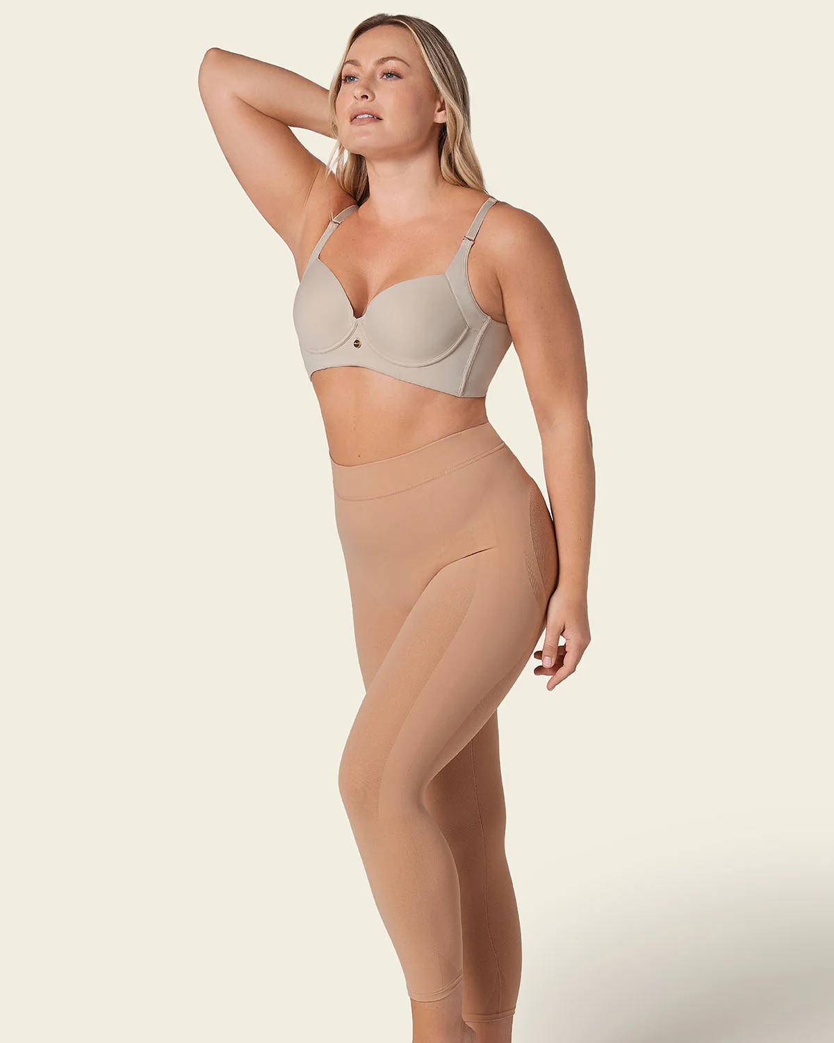 Invisible High-Waisted Capri Shaper - Image 3