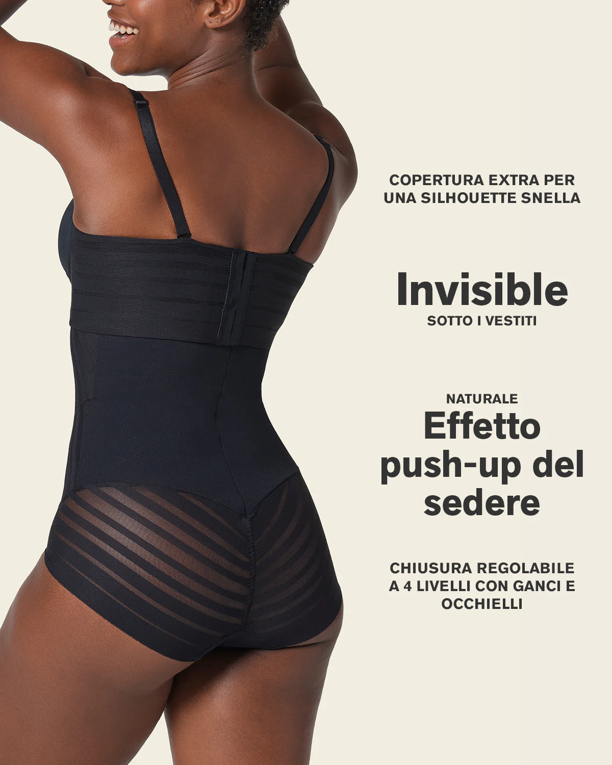 Lace Stripe Extra High-Waisted Sculpting Shaper Knicker - Image 20