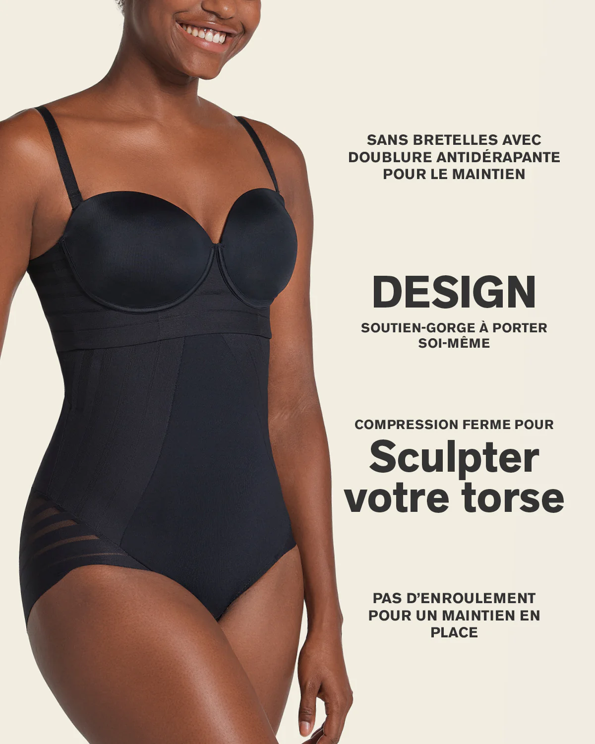 Lace Stripe Extra High-Waisted Sculpting Shaper Knicker - Image 21
