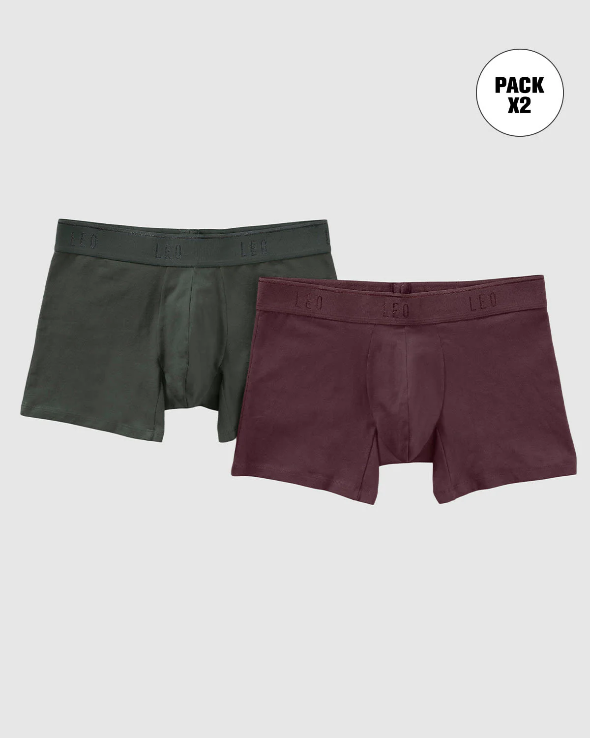 Leo 2 Pack Stretch Cotton Boxer Brief - Image 16