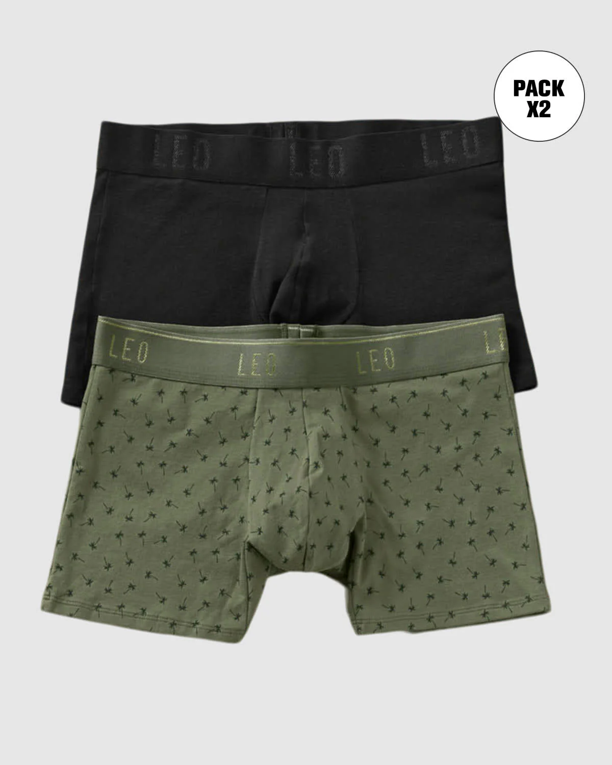 Leo 2 Pack Stretch Cotton Boxer Brief - Image 21