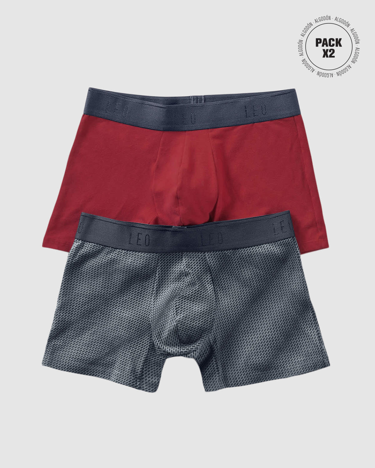 Leo 2 Pack Stretch Cotton Boxer Brief - Image 31