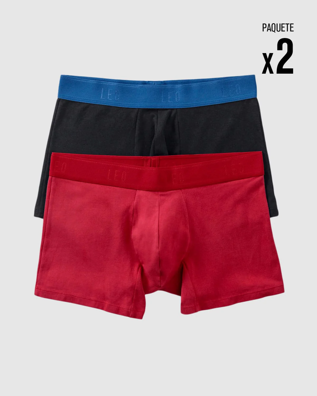 Leo 2 Pack Stretch Cotton Boxer Brief - Image 36