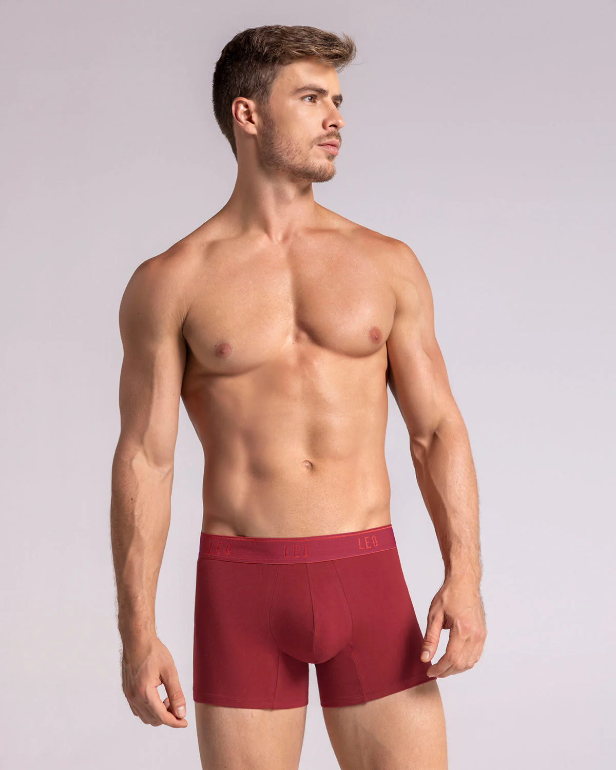 Leo 2 Pack Stretch Cotton Boxer Brief - Image 49