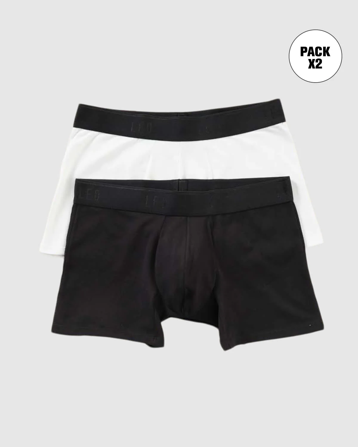 Leo 2 Pack Stretch Cotton Boxer Brief - Image 6