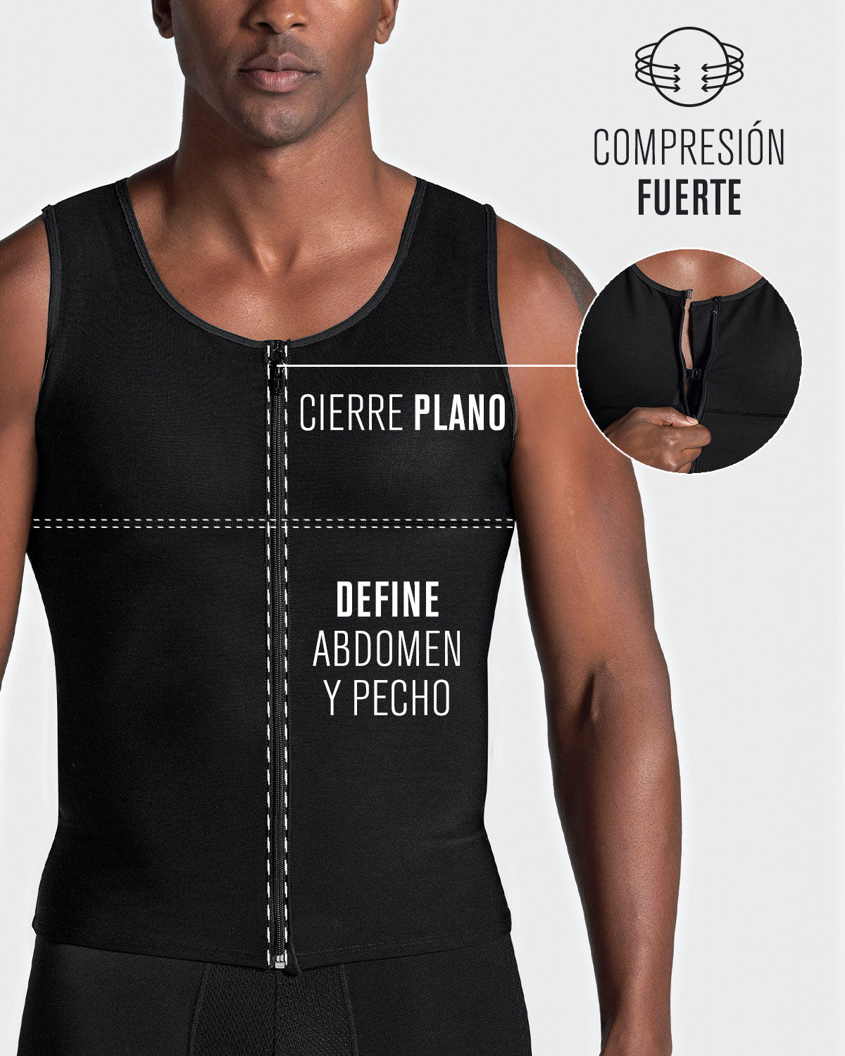 Max/Force firm compression vest with back support - Image 10