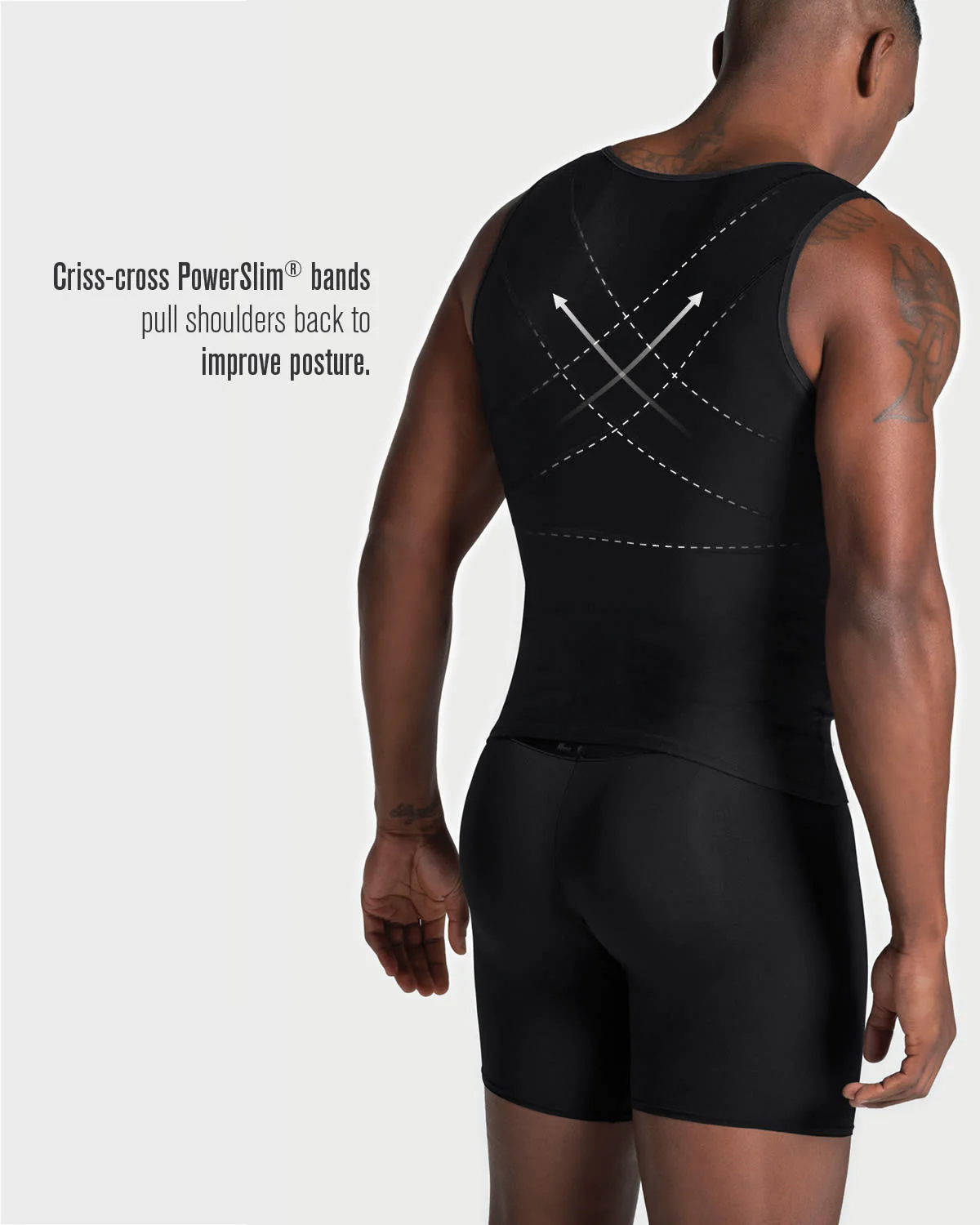Max/Force firm compression vest with back support - Image 12