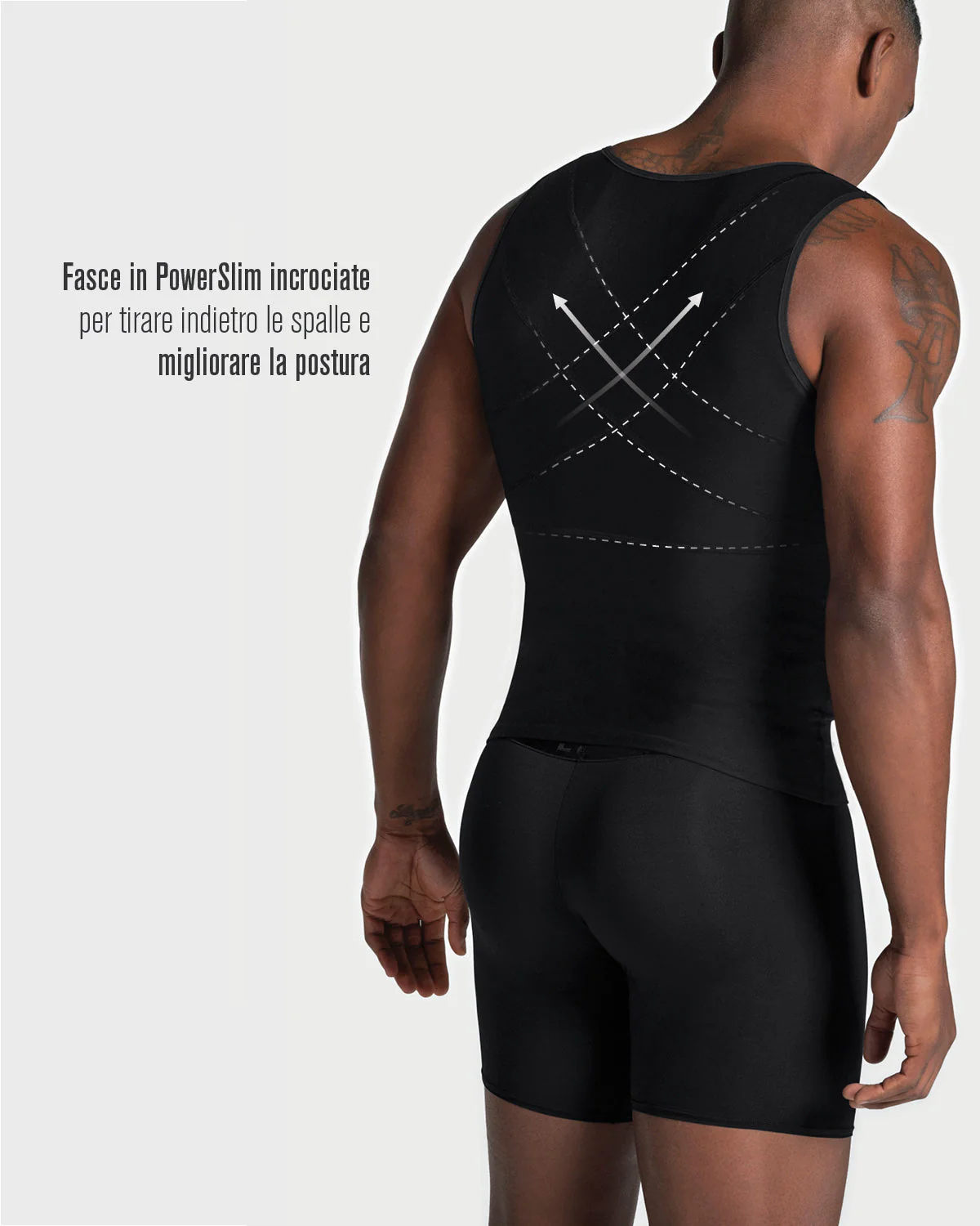 Max/Force firm compression vest with back support - Image 20