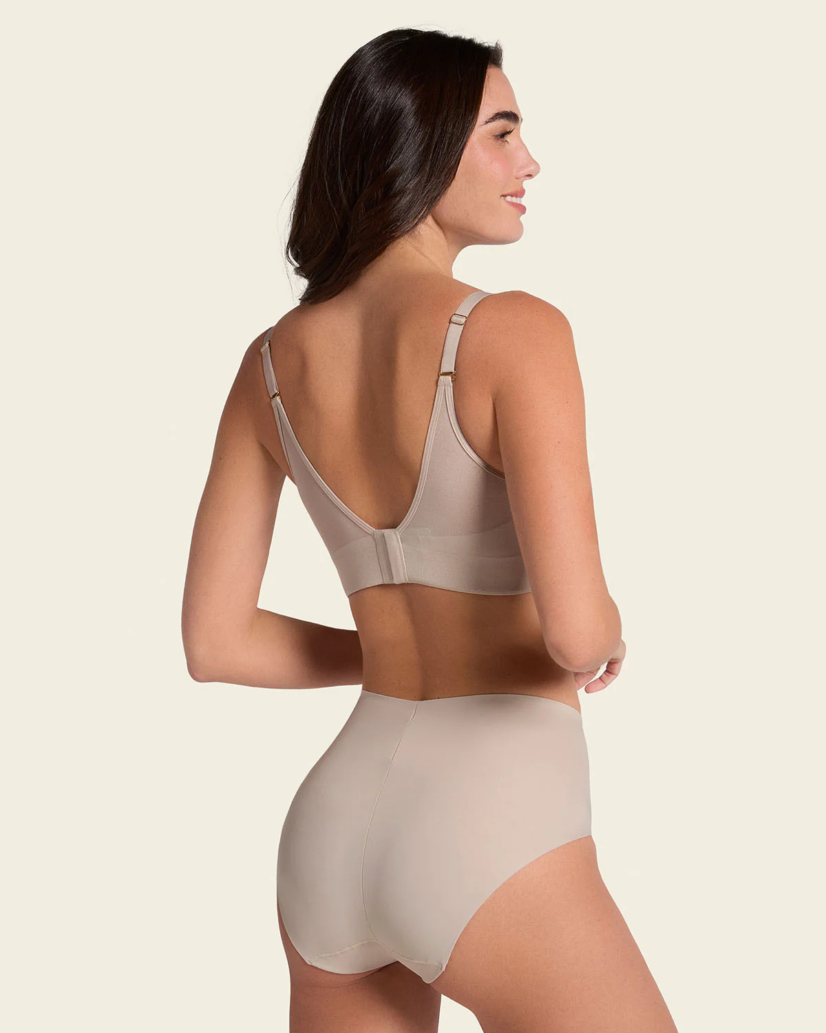 Memory Foam Push-Up Underwire Bustier Bra with Strappy Front - Image 14