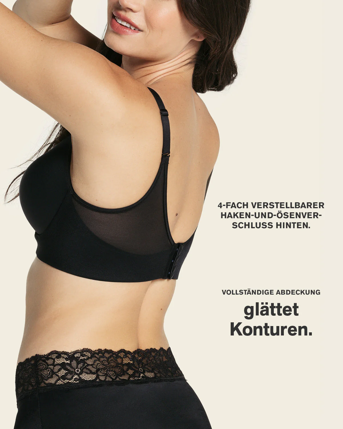 Memory Foam Push-Up Underwire Bustier Bra with Strappy Front - Image 25