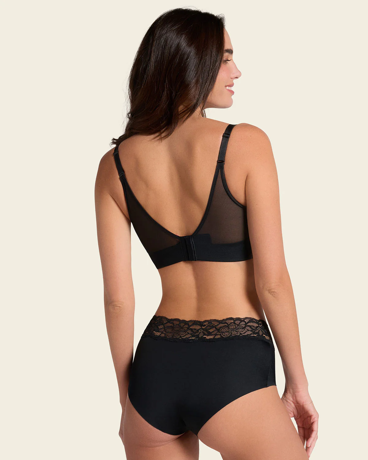 Memory Foam Push-Up Underwire Bustier Bra with Strappy Front - Image 27