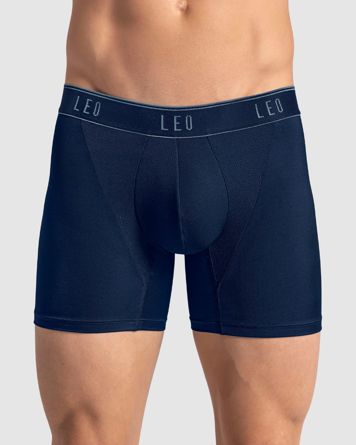 Microfiber Boxer Brief with Breathable Mesh in Front