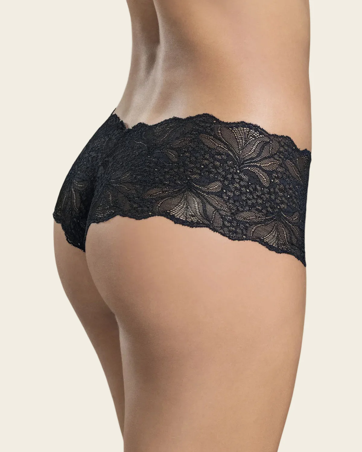 Mid-Rise All Lace Cheeky Knicker