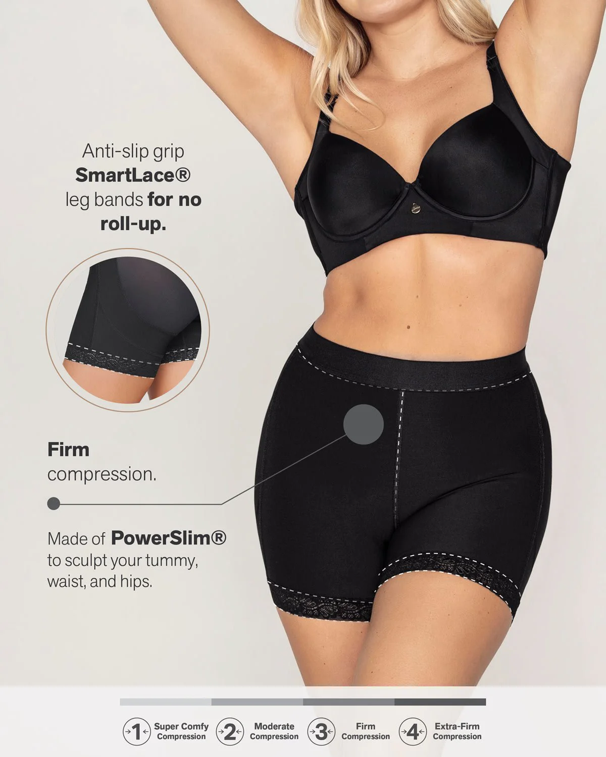 Mid-Rise Sculpting Bum Lifter Shaper Short - Image 13