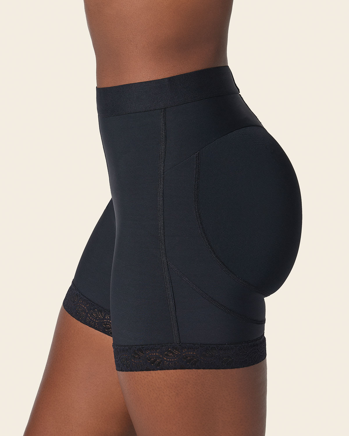 Mid-Rise Sculpting Bum Lifter Shaper Short - Image 4