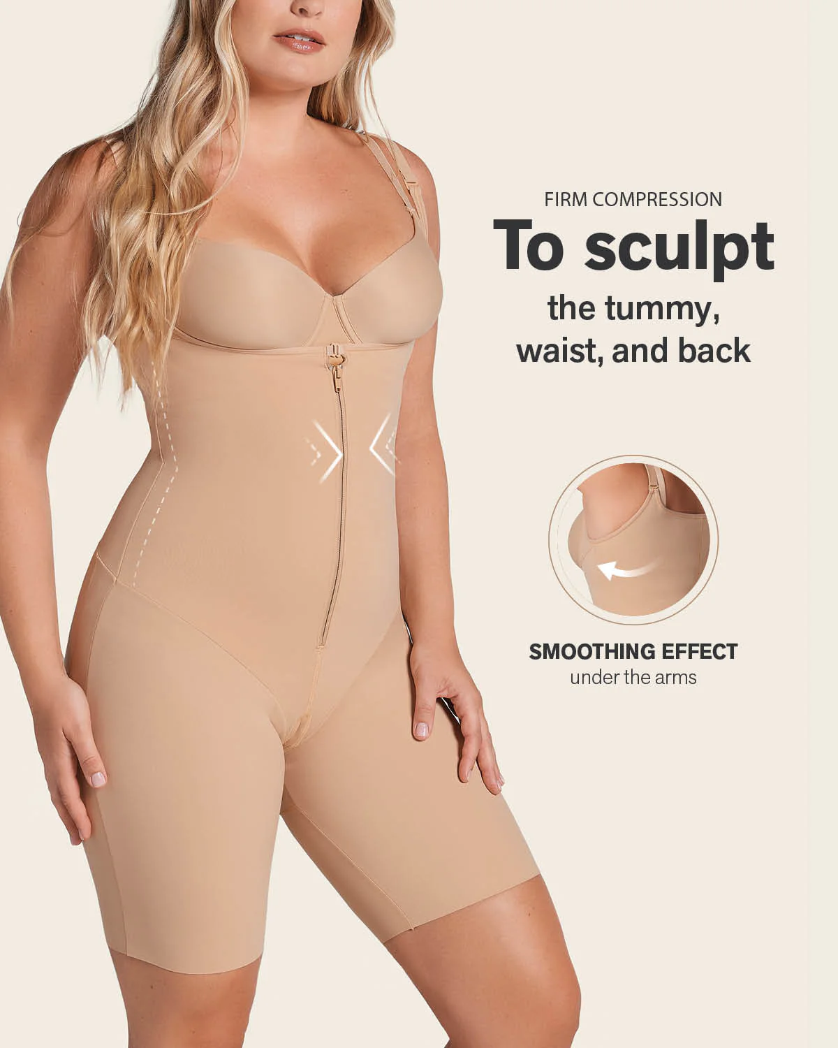 Mid-Thigh Sculpting Butt Lifting Body Shaper - Image 17