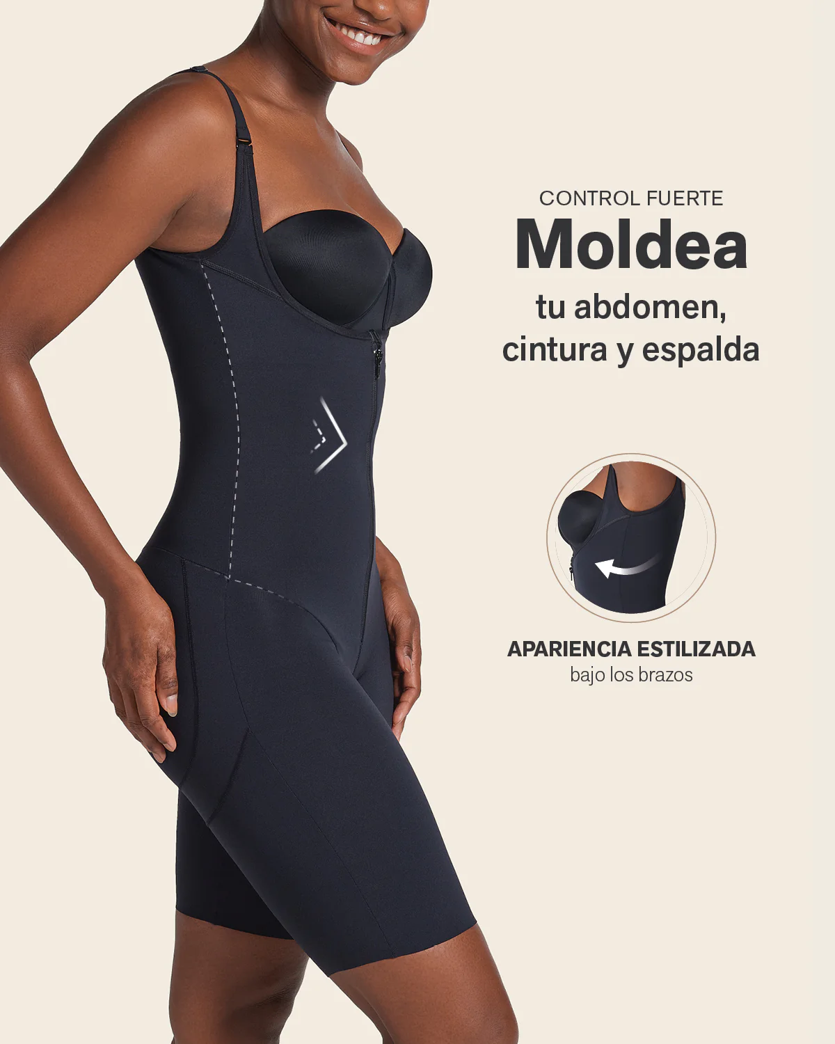 Mid-Thigh Sculpting Butt Lifting Body Shaper - Image 2