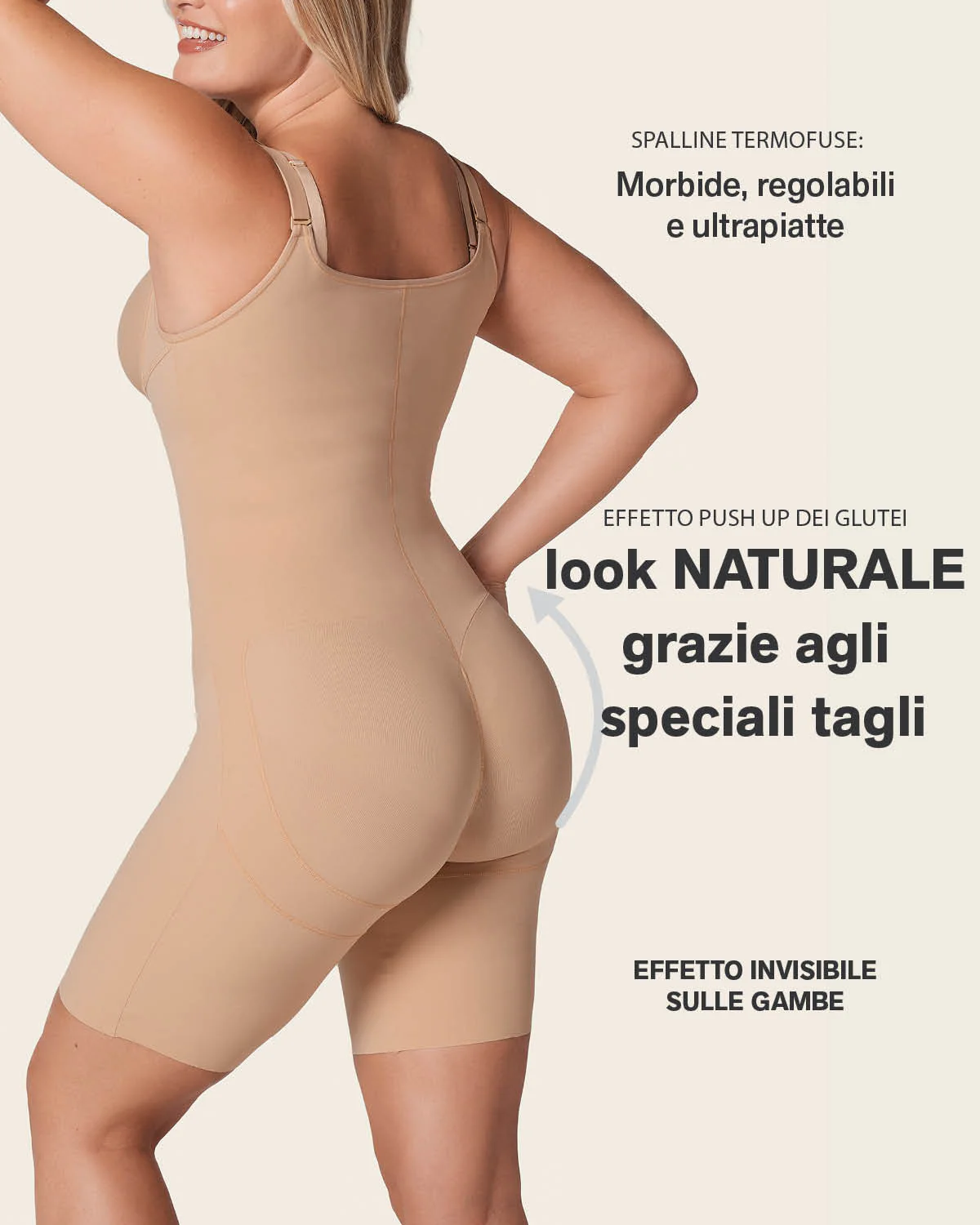 Mid-Thigh Sculpting Butt Lifting Body Shaper - Image 20