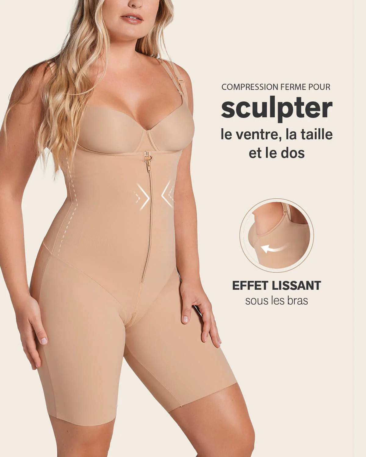 Mid-Thigh Sculpting Butt Lifting Body Shaper - Image 21