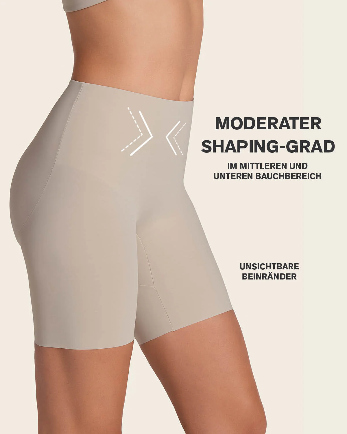 Midrise Anti Chafing Butt Lifter Shaper Short - Image 25