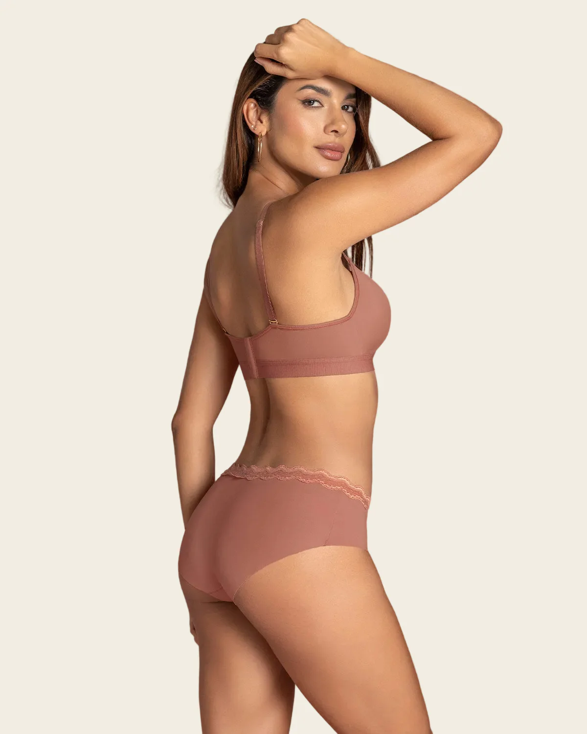 Midrise Lace Waistband Cheeky knicker - Image 11