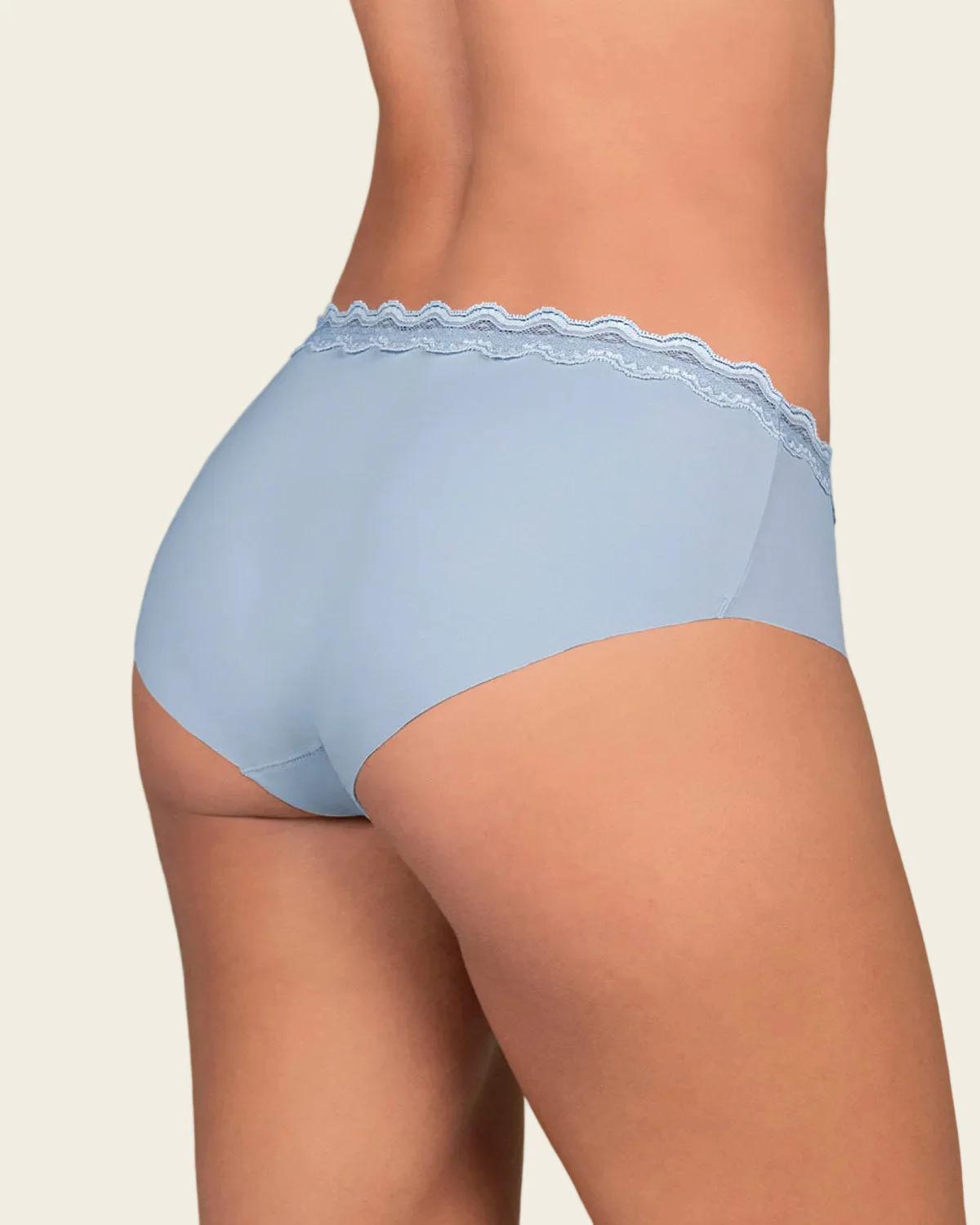 Midrise Lace Waistband Cheeky knicker - Image 21