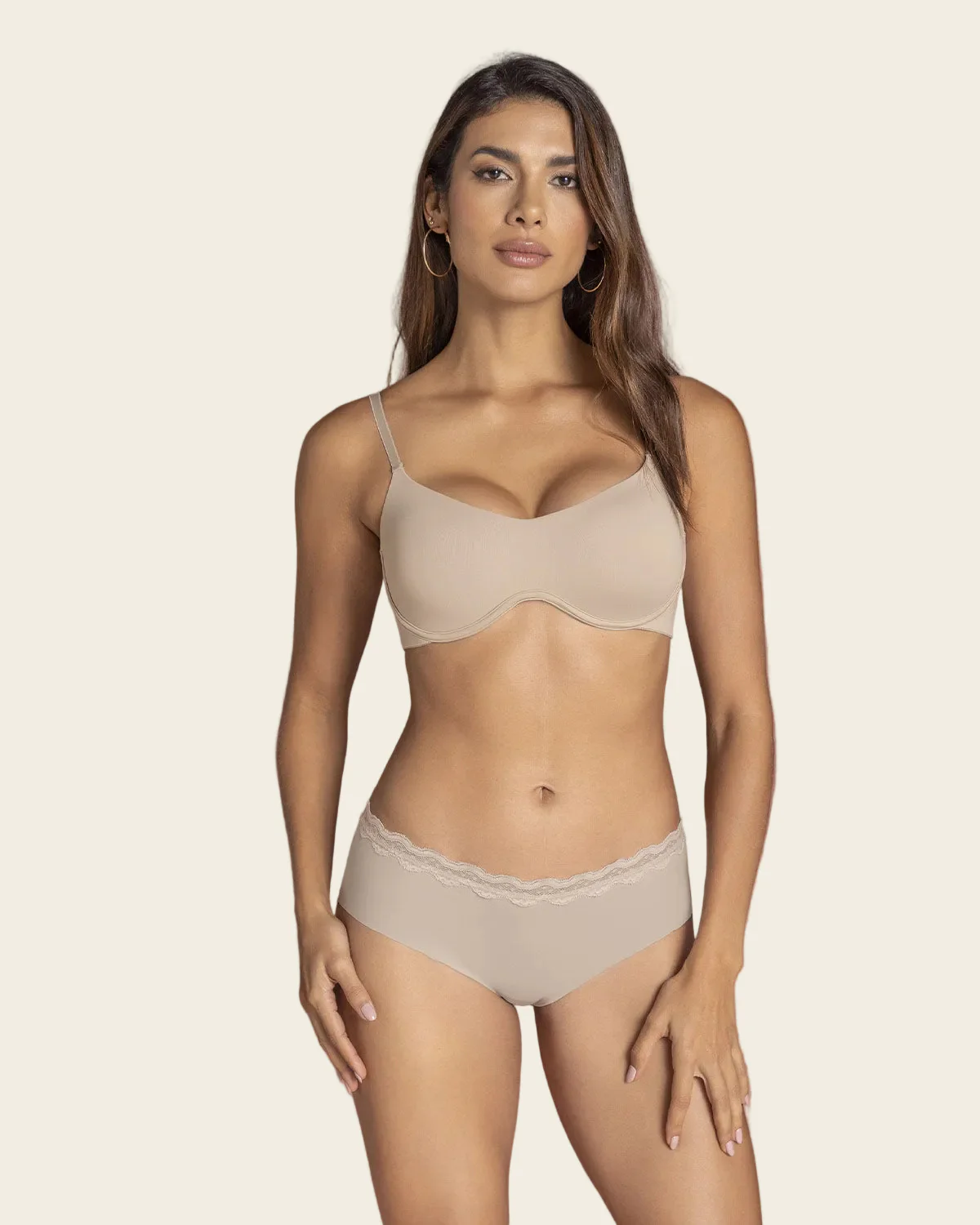 Midrise Lace Waistband Cheeky knicker - Image 3