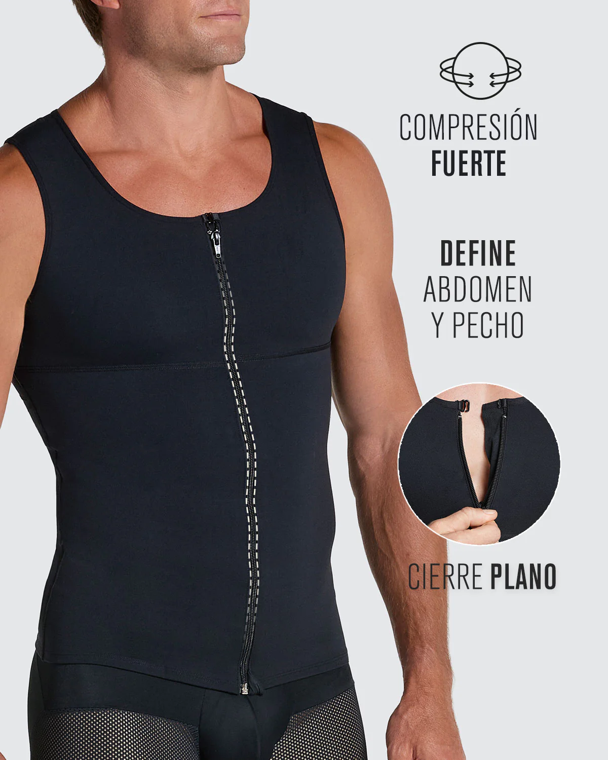 Moderate Shaper Vest with Double-Layered Abs & Back Support - Image 12