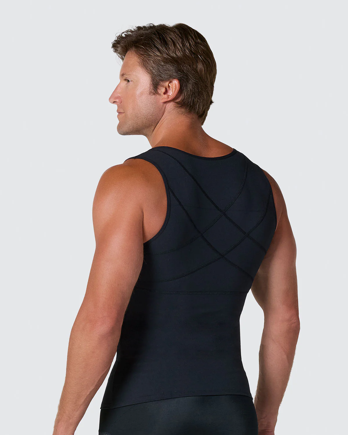 Moderate Shaper Vest with Double-Layered Abs & Back Support - Image 13