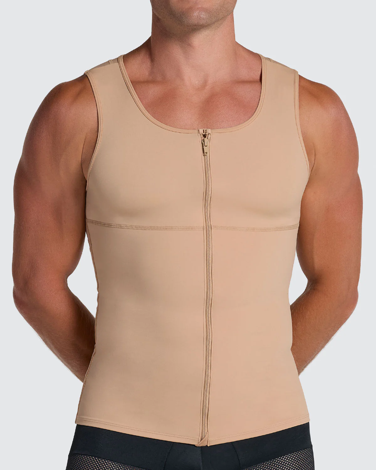 Moderate Shaper Vest with Double-Layered Abs & Back Support - Image 7
