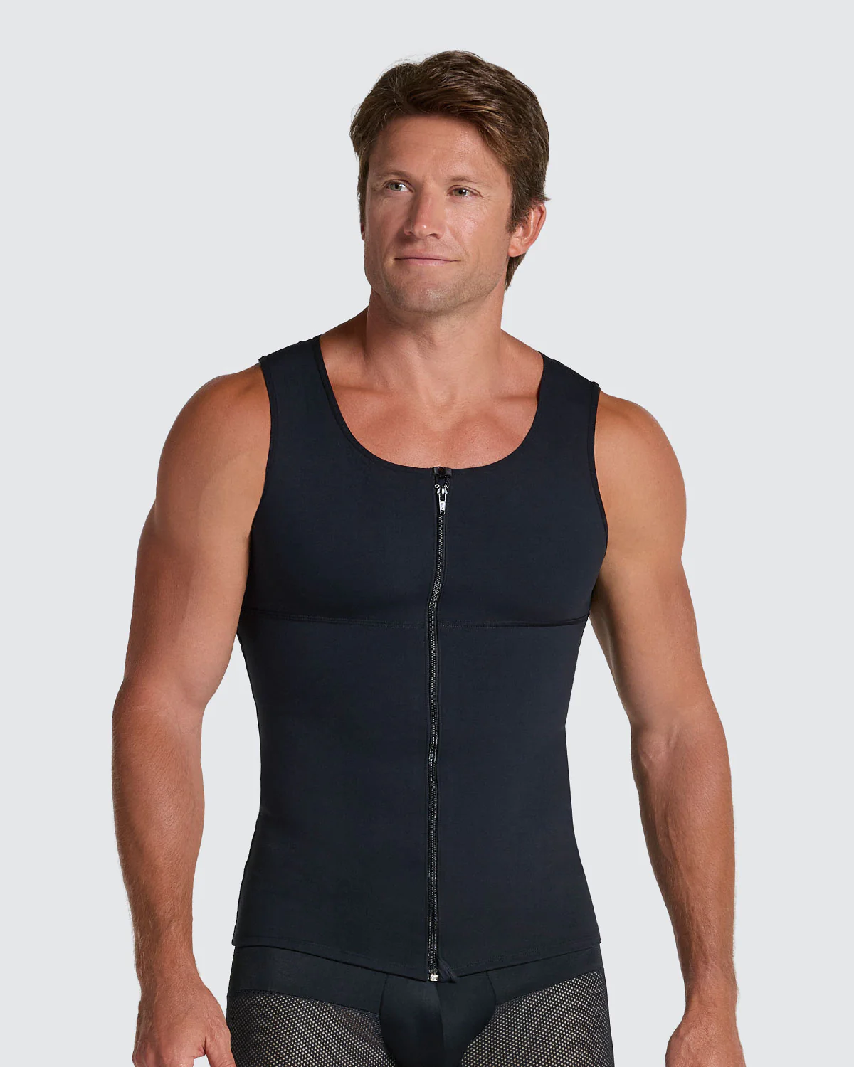 Moderate Shaper Vest with Double-Layered Abs & Back Support - Image 8
