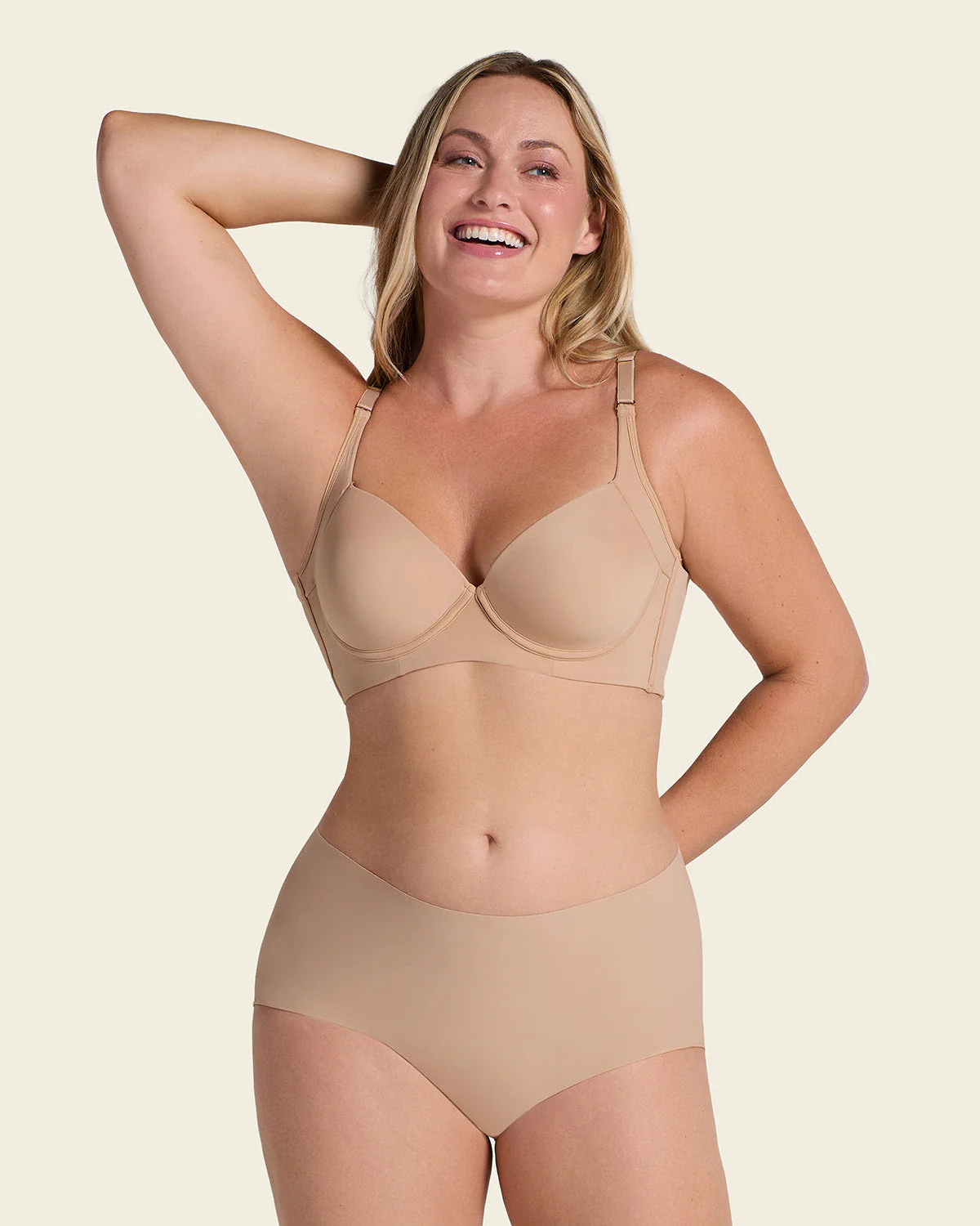 Mostly Covered Invisible Microfiber Boyshort knicker - Image 3