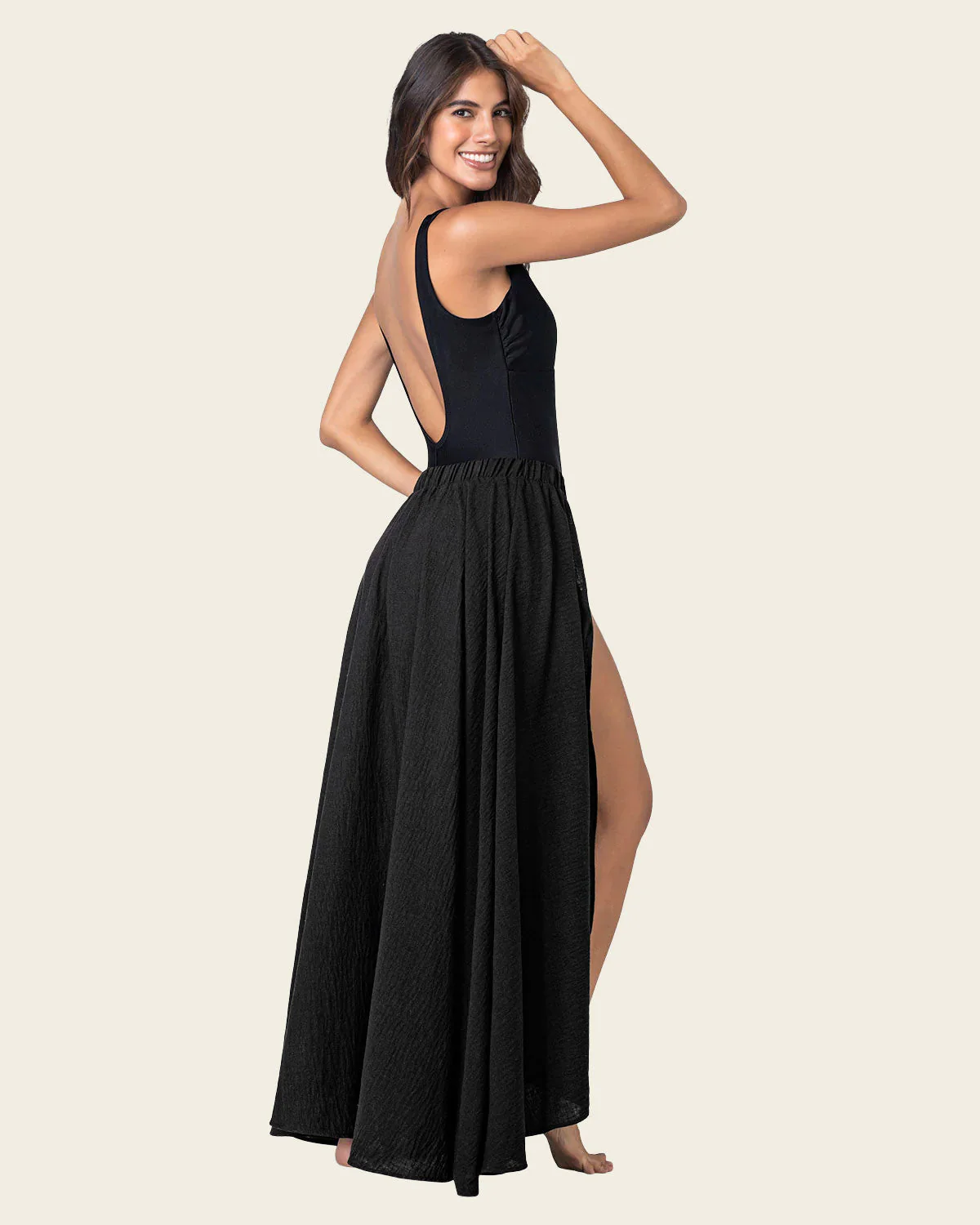 Multiway Maxi Skirt Swimwear Cover-Up - Image 2