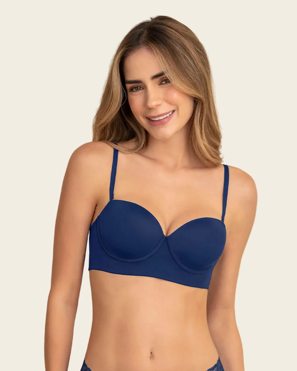 Natural Underwire Push Up Bra - Image 20