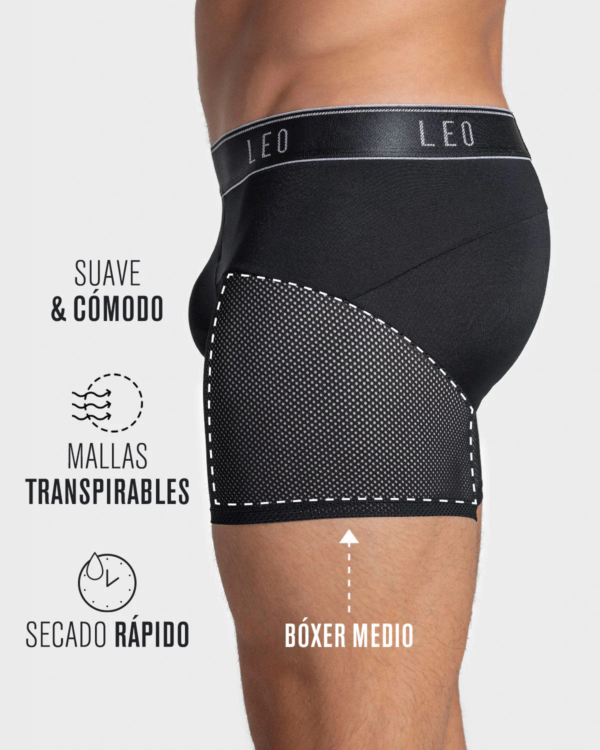 Leo Advanced Mesh Boxer Brief - Image 49