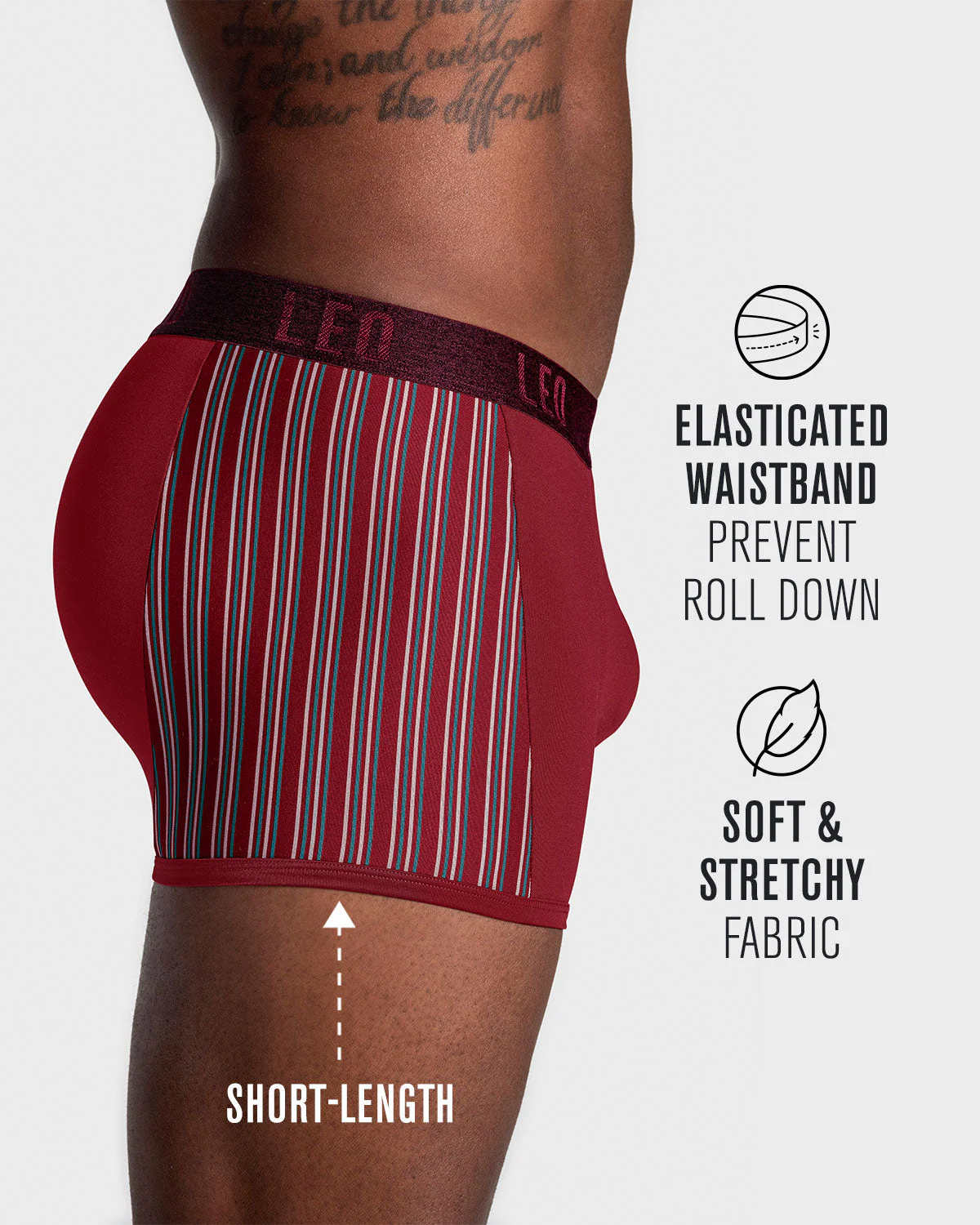 Perfect Fit Trunk with Contrast Details - Image 16